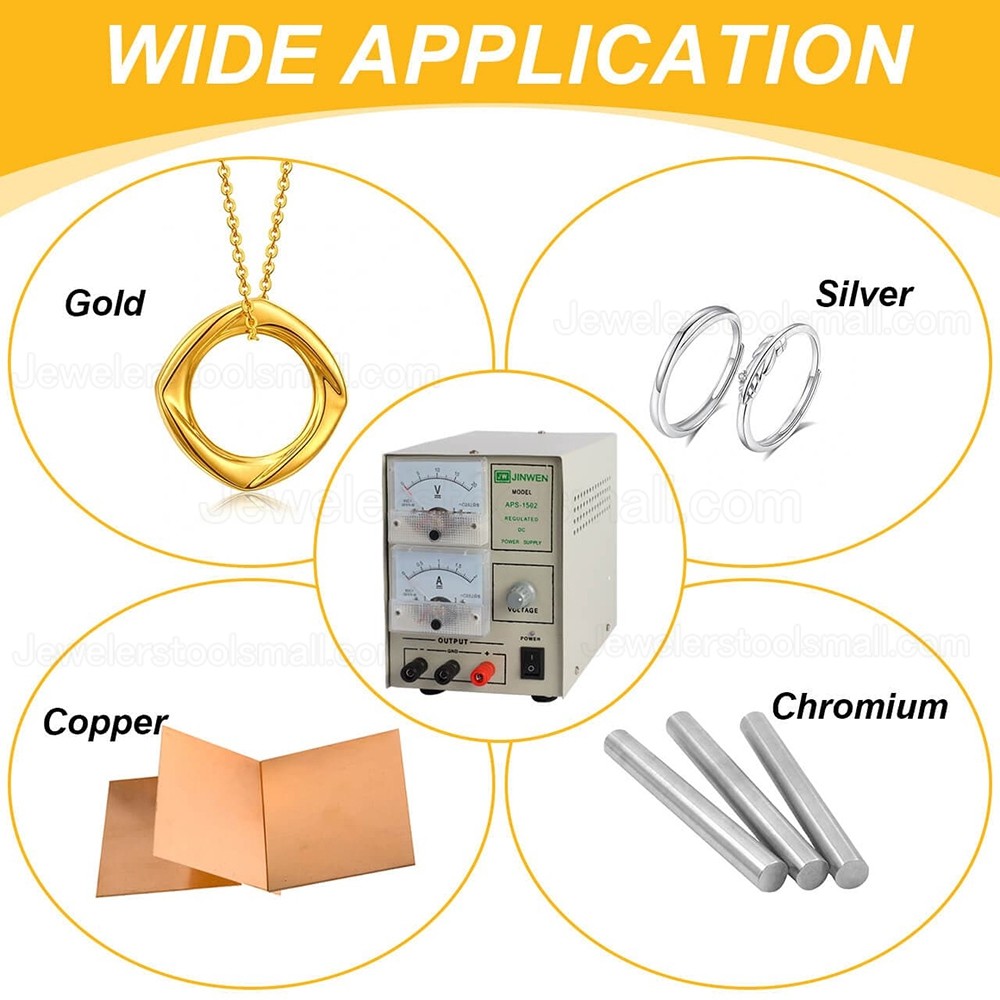Portable Jewelry Gold Silver Gold Plating Machine Jewelry Plater Electroplating Unit